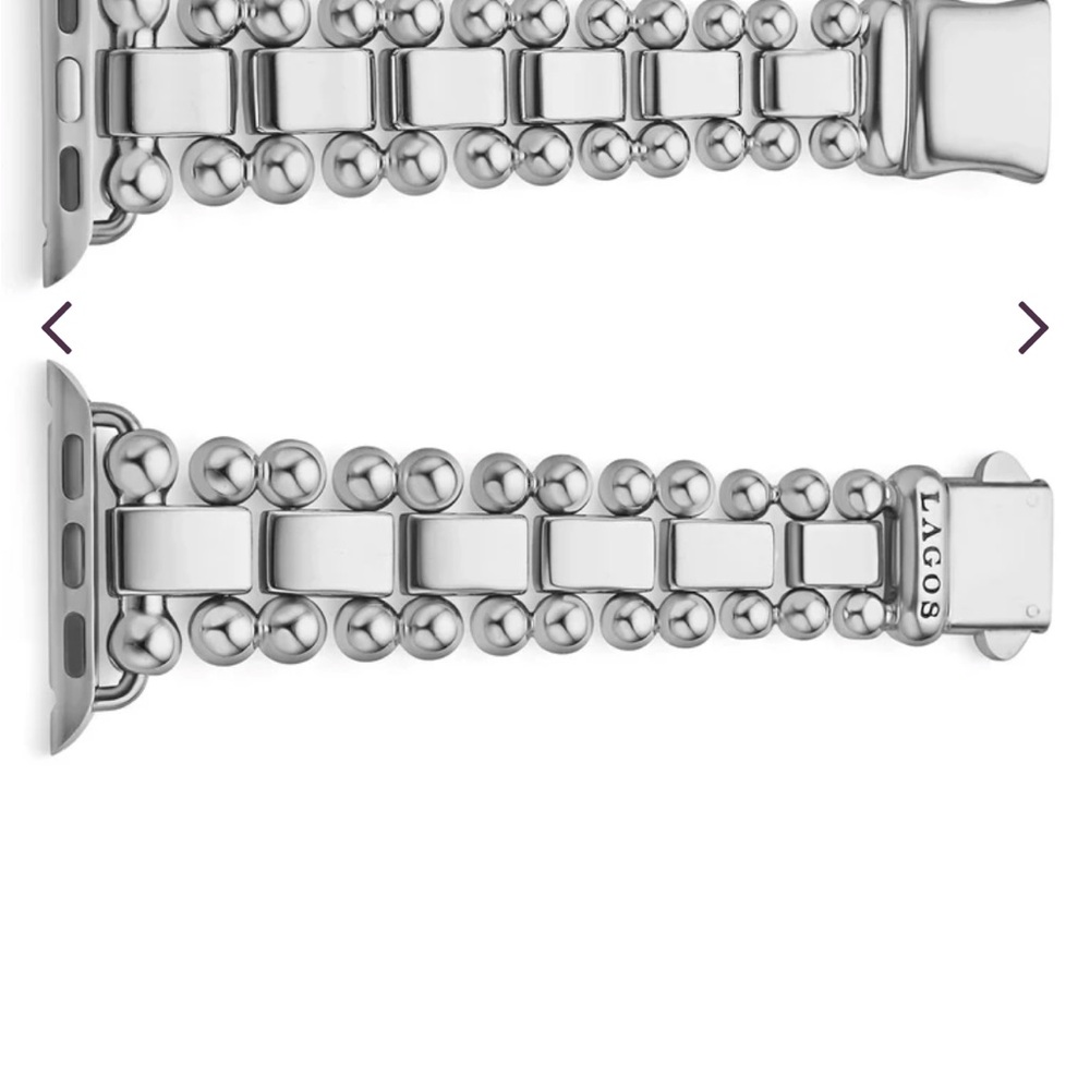LAGOS Silver Smartwatch with Beaded Bracelet - Picture 3 of 10